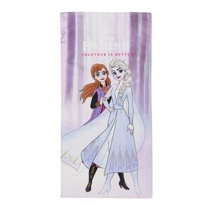 H&M kids Frozen II Elsa and Anna bath towel